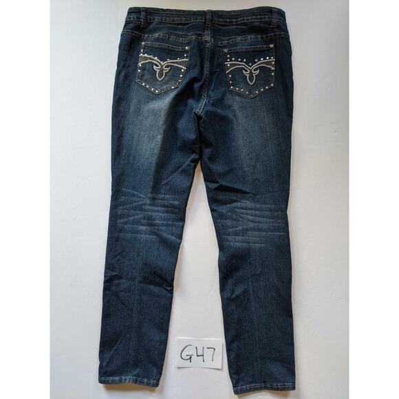 Rosy Loves Blue Jeans Size 16 Skinny Stretch Womens -0820G47 - Picture 3 of 3